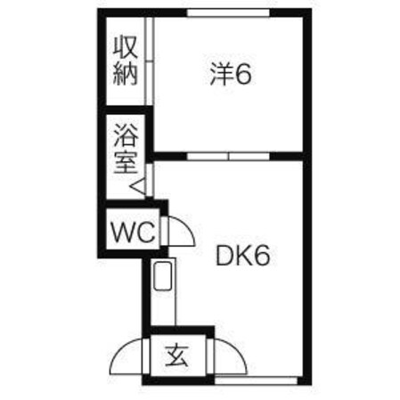 サンハウスの物件間取画像